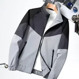 KOMAL ENTERPRISES Colorblock Men Wind Cheater image 1