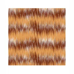 Aura Brown & Orange Printed 150 TC Queen Bedsheet with 2 Pillow Covers image 2