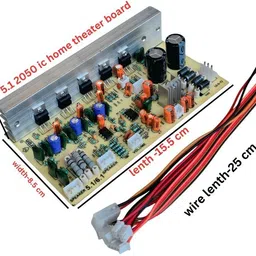 rs satron 5.1 2050 IC Home Theater Kit Light Electronic Hobby Kit image 4