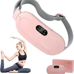 esarora , body Belly Warmer Heating Pad with 4 Heat Levels 4 Vibration Modes image 2