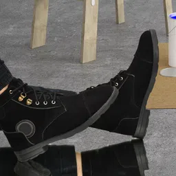 ariwa Men’s Indoor Outdoor Boots | Everyday Comfort Lace Up Boots Boots For Men image 5