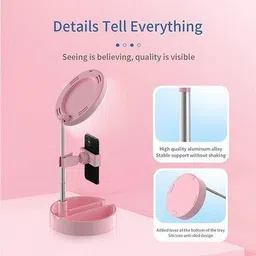 TECHGEAR Led Ring Light as Mirror for Working, Web Learning,Zoom Call Ring Flash image 5