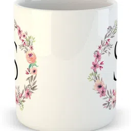 shreenkraft Name Letter Alphabet S Printed Coffee Cup , Gifts for Brother, Sister, Friends, Father, Mother, Grand Father, Grand Mother, Girlfriend, Lovers and Gift For Valentine's day, Anniversary Who's Name With Start "S" Daily Uses-019 Ceramic Coffee Mug image 2