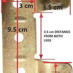 padmavathi enterprises Heavy-Duty Electric Geyser Hanging Clamp - Compatible with 3, 5, 7, 10 Liters Hose Brackets & Clamps image 2