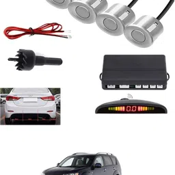 autofetch Universal 4 Silver Reverse Parking Sensor-AF25N851 Universal 4 Silver Reverse Parking Sensor-AF25N851 Parking Sensor-picture-18
