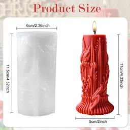 hasthip Regular Silicone Candle Moulds image 2