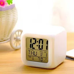 tradezon Digital White Clock-picture-34