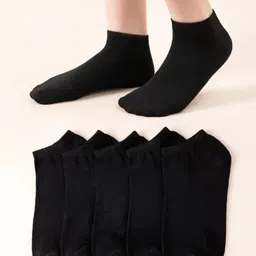 BAESD Unisex Pack Of 5 Shoe-Liner Socks image 5