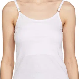 kexcart Women White Camisole image 1