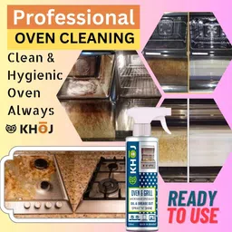 khoj Oven Grill Barbeque Cleaner, HeavyDuty Degreaser for Microwave, Chimney Oil Tawa image 4