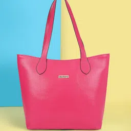 dressbery Women Pink Tote image 1