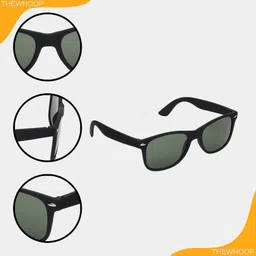 thewhoop UV Protection Wayfarer Sunglasses (Free Size) image 3