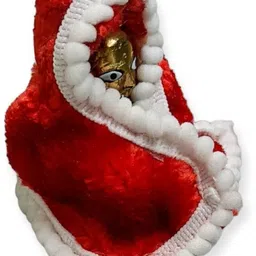 nini 1 No Laddu Gopal Ji Thakur ji, 3 Blanket,2 Inner Set,2 Hoodi (RANDOM COLOR) Dress image 2