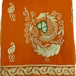 shree ambey creation Embroidered Semi Stitched Rajasthani Poshak image 4