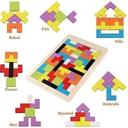yuganshu Wooden Intelligence Puzzle+AA image 4