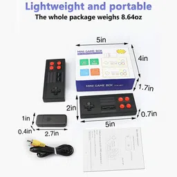 4K TV Video Games EXTREME MINI GAME BOX Portable Game Player With 2 Game Control Limited Edition image 4