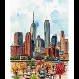 mmory Elegant Wall Art Digital Reprint 18 inch x 12 inch Painting-picture-13