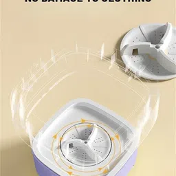 rycrate Portable Foldable 9L Washing Machine semi Automatic 3 Modes, Washing Machine Door Hinge image 4