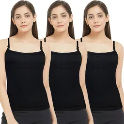 happilo creations Women Black Camisole-picture-15
