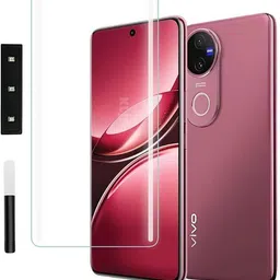 EasyFit Tempered Glass Guard for Vivo X50 Pro Premium Hd+ Uv Glass Screen Protector-image-1