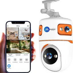 Maizic Smarthome TRIGENIE WiFi Indoor 5 MP*3 UHD Triple Lens/Screen CCTV Security Camera-picture-24