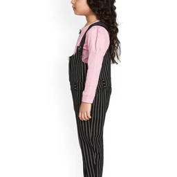 Peppermint Striped Dungaree With T-shirt image 3