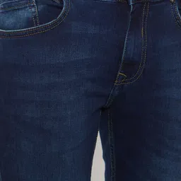 Mufti Men Tapered Fit Mid-Rise Clean Look Light Fade Stretchable Jeans image 2