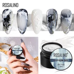 ROSALIND UV & LED 3D Gypsum Gel Nail Polish - Shade A941 image 2