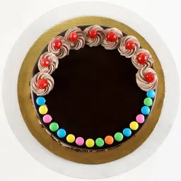 Chocolate Gems Delicious Cake Half Kg image 5