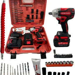 star flex mpt CORDLESS IMPACT WRENCH 330NM TORQUE & 3200 RPM MACHINE 21V LI-ION BATTERY Cordless Impact Wrench-picture-18