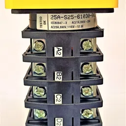 Salzer (L&T) 61030 25A 6Pole 2Way S25 Cam Operated Rotary Switch image 2