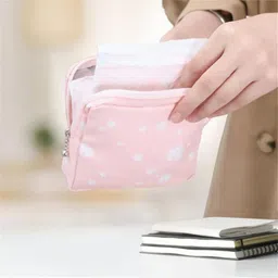pinkmpire Women Silver, Green, Orange Cosmetic Bag image 3