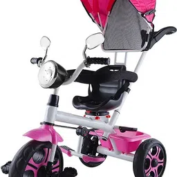 joyride CITY BLAZE PRO MAX Musical Trike|Tricycle with Light, Foldable Canopy and 360 Degree Seat Rotating Tricycle for Kids|Boys|Girls Age Group 2 to 5 Years Tricycle-picture-26