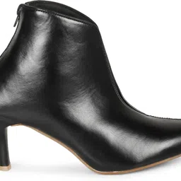 ishransh Casual High Ankle Zipper Boots Boots For Women image 3