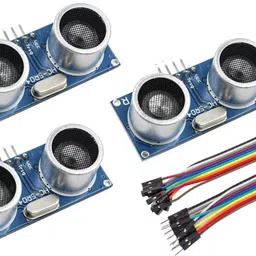 robotronics HC-SR04 Ultrasonic Sensor Distance Module for Arduino UNO MEGA2560 Nano Robot XBee ZigBee (Pack of 3 ) With Male To Female Jumper Wire FM Transmitter Electronic Hobby Kit-picture-27