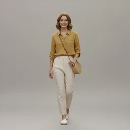 amaa Women Regular Fit Solid Spread Collar Casual Shirt-picture-11