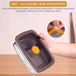 idona creation ‎Food Storage, Meal Prep, Travel, Work Lunch 1 Containers Lunch Box image 3