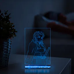 starlaser 3D Illusion Demon Slayer Anime RengokuKyojuro578 Action Figure Night lamp Table Lamp-picture-24
