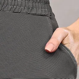 leewan Women Self Design Grey Track Pants image 4