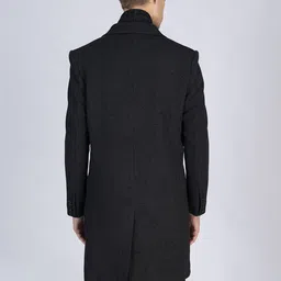 lure urban Polyester Solid Coat For Men image 2