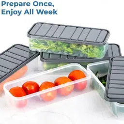 khagay Plastic Fridge Container - 1200 ml image 5