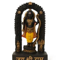 sky home Ram Lalla Statue Ayodhya Ram Lalla Murti for Home Decor & Pooja Mandir Decorative Showpiece - 19 cm-picture-39
