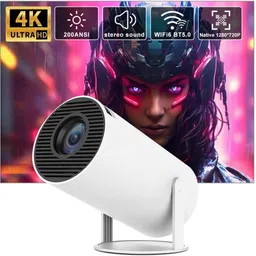 Hespa HY 300 Mini Projector | 4K HD | Portable, Rotatable & Auto Keystone (2000 lm / 1 Speaker / Wireless / Remote Controller) Portable Projector-picture-11