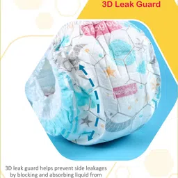 babyhug Advanced Pant Diapers New Born - 64 Pieces - (Pack of 2) - New Born image 3