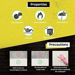 decoreehouse Vinyl Abstract Black Wallpaper image 3