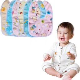 bubblino Adjustable Baby Bibs (Set of 6) – Waterproof, Lightweight, and Easy-to-Clean-picture-28