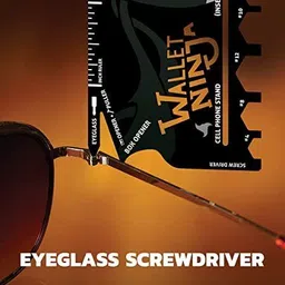 nexshop ™ Wallet Ninja 18-in-1 Survival Tool Multifunction Useful Credit Card Style Camping & Hiking Multi Tool Kit image 5