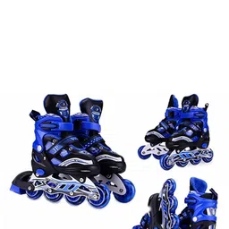 squadd Inline Skating Shoes Have Diffrent Size With PU LED Wheel In-line Skates - Size 6-9 UK image 2