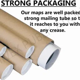 hivex publication India and World Political Map - LAMINATED | Size - 70×100cm | India Map | World Map Fine Art Print image 5