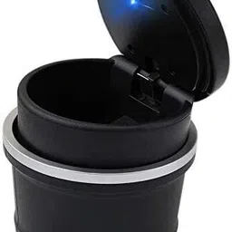 carempire Car Ashtray Black, Silver Plastic, Stainless Steel Ashtray-picture-14